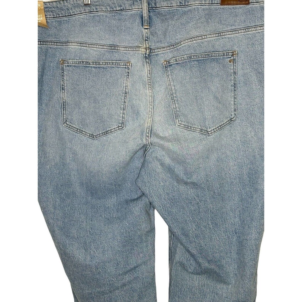 NWT Madewell Womens The Perfect Plus Vintage Jeans 26W Denim Magic Mom Jeans - Picture 10 of 16